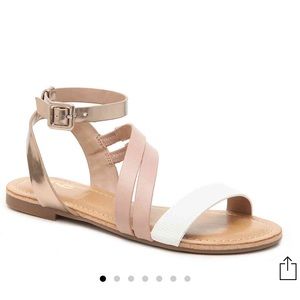 Ankle-Strapped Sandals